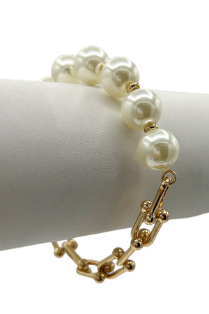 Pearl Chain Bracelet