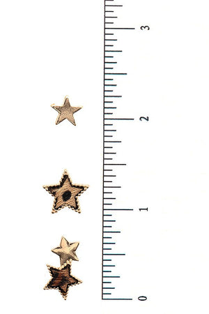 Star Mix Post Earring Set