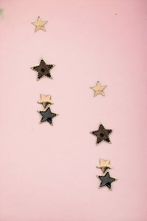 Star Mix Post Earring Set