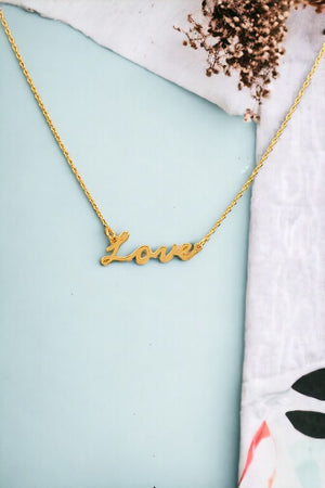 Love Pendant Necklace