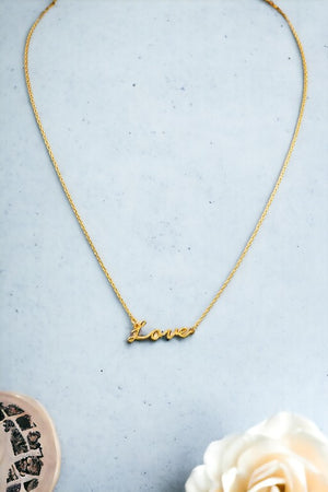 Love Pendant Necklace