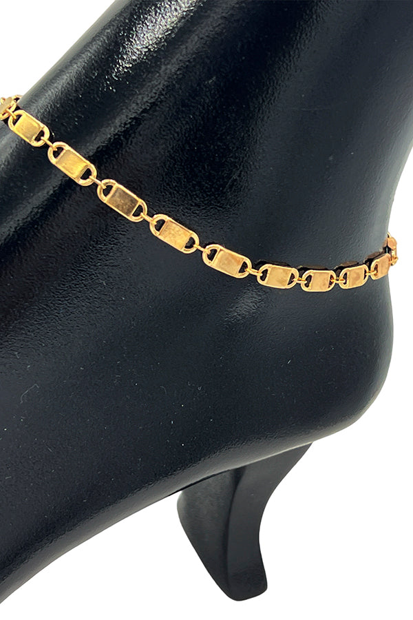 Metal Chain Link Anklet