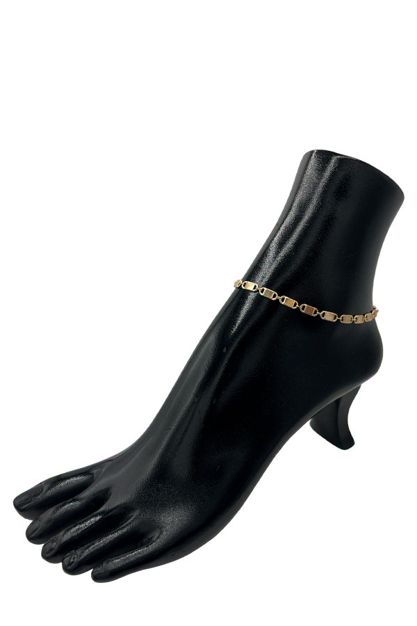 Metal Chain Link Anklet