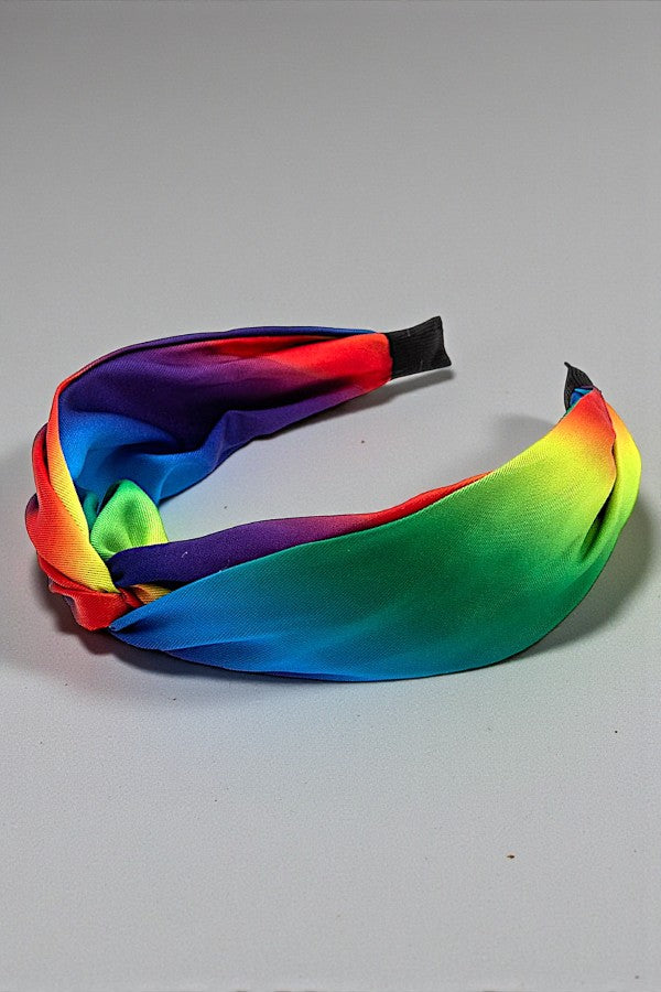 MULTI COLOR TWIST FASHION HEADBAND