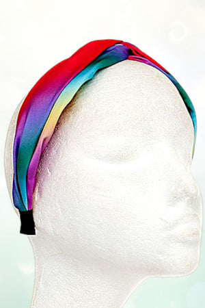 MULTI COLOR TWIST FASHION HEADBAND
