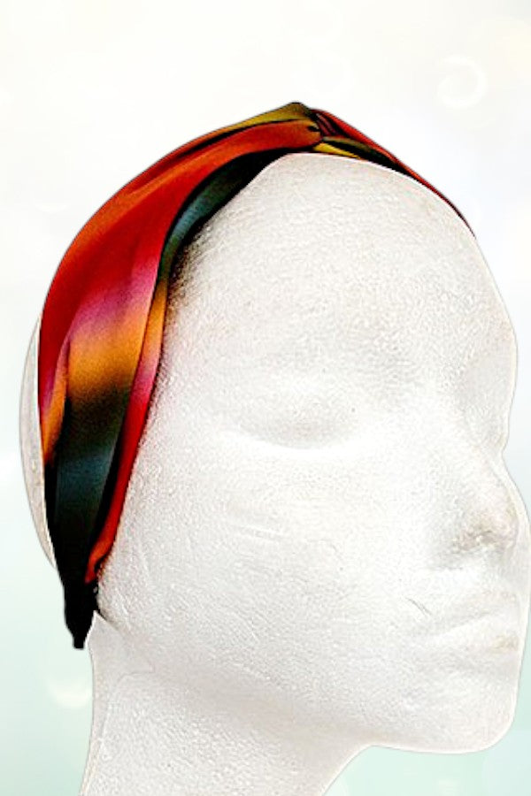 MULTI COLOR TWIST FASHION HEADBAND
