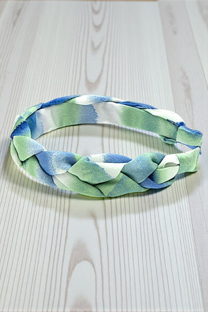 MULTI COLOR BRAIDED STYLE HEADBAND