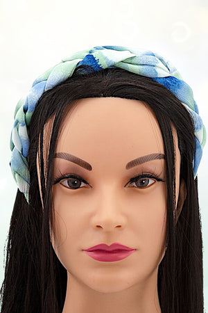 MULTI COLOR BRAIDED STYLE HEADBAND