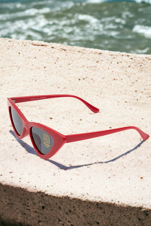 Cat Eye Framed Fashion Sunglasses