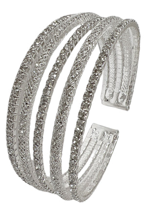 Rhinestone Pave Multi Flex Bracelet