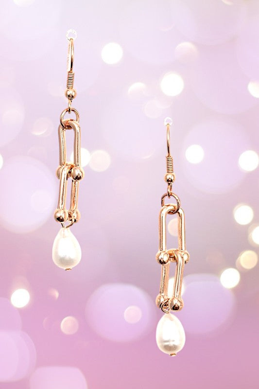 FRESHWATER PEARL DANGLE DROP EARRING