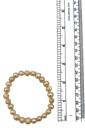 Freshwater Pearl Bead Bracelet