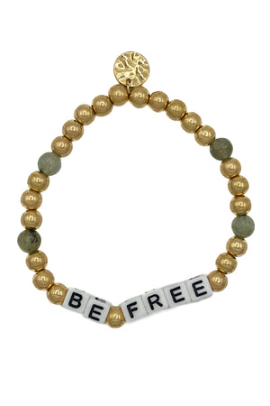 Be Free Beaded Bracelet