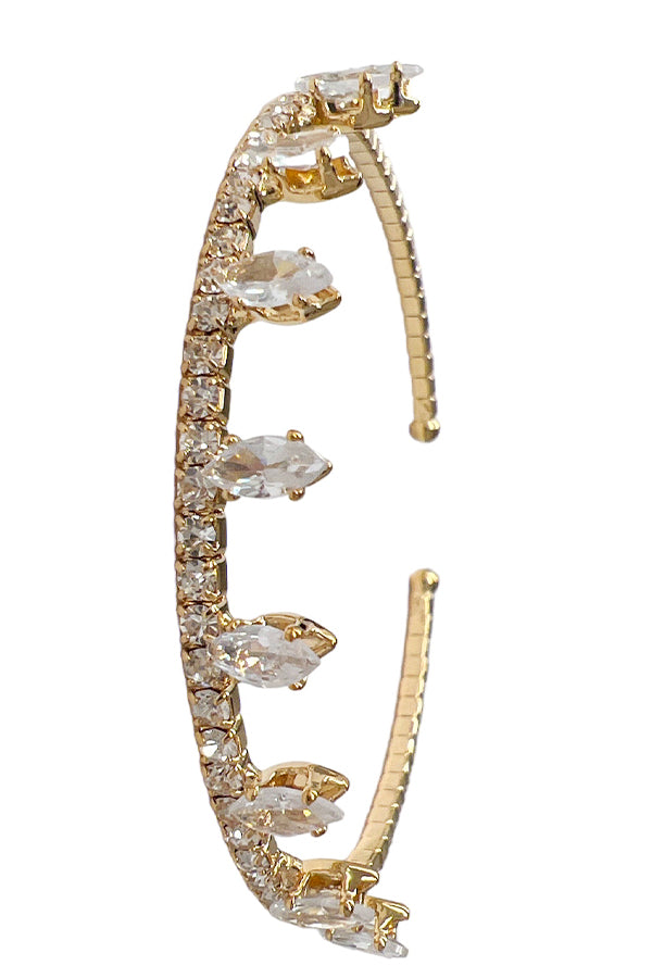 Marquise Gem Accent Flex Bracelet