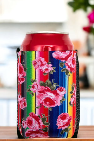 Floral Serape Drink Sleeve