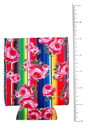 Floral Serape Drink Sleeve