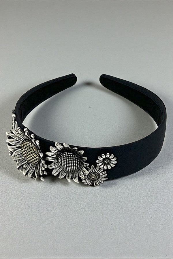 SUNFLOWER CACTUS ACCENT HEADBAND