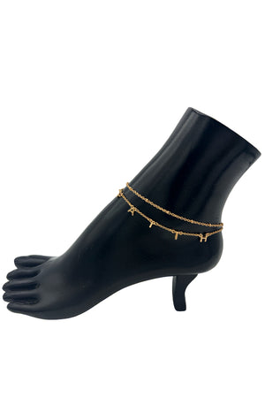 FAITH Link Chain Anklet