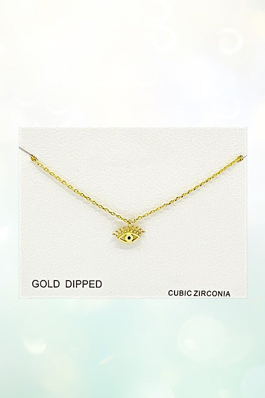 EVIL EYE CHARM CHAIN BRACELET