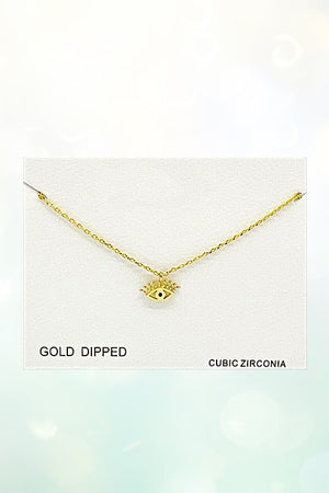 EVIL EYE CHARM CHAIN BRACELET