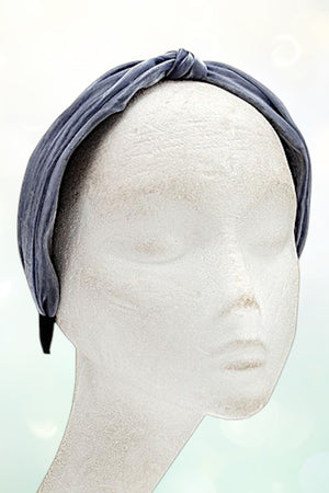 SHEER KNOT ACCENT FASHION HEADBAND