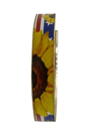 Sunflower Flag Hoop Earring