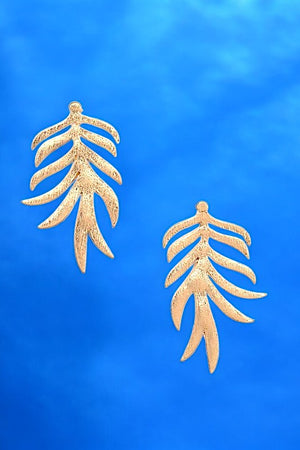 Leaf Post Earring