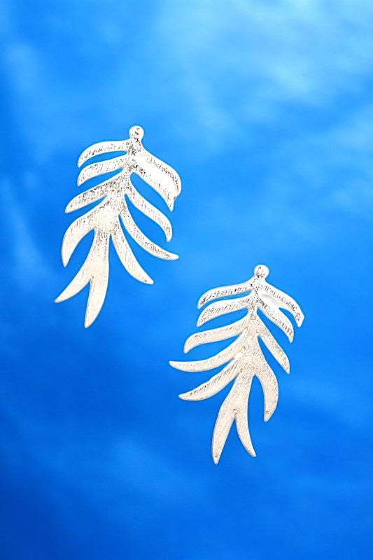 Leaf Post Earring