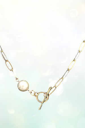 SINGLE FRESHWATER PEARL PENDANT NECKLACE