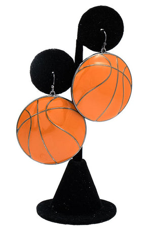 Basketball Dangle Earring