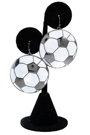 Soccer Dangle Earring