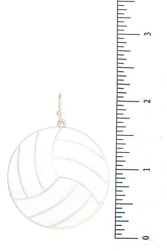 Volleyball Drop Earring