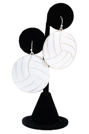 Volleyball Drop Earring