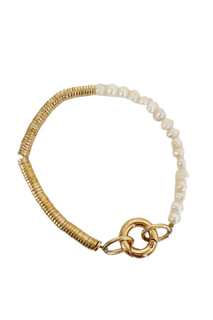 Ring Freshwater Pearl Bracelet