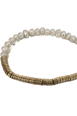 Ring Freshwater Pearl Bracelet