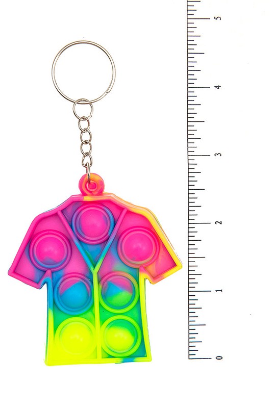 T-Shirt Bubble Pop Keychain