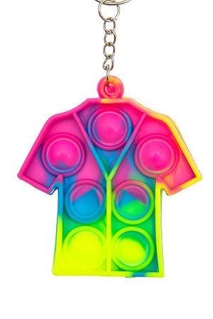 T-Shirt Bubble Pop Keychain