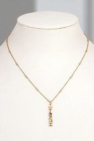 STAR FAITH PENDANT NECKLACE