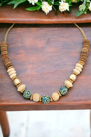 Mix Floral Bead Necklace