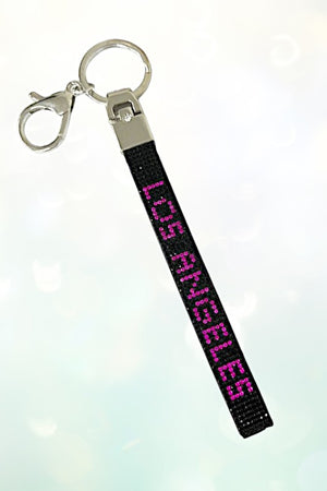 Los Angeles Drop Keychain