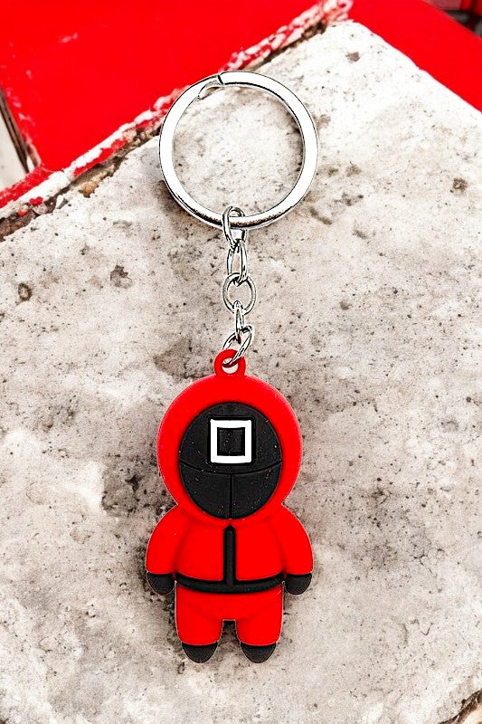 SQUARE MASK  MINI PLAYER KEYCHAIN