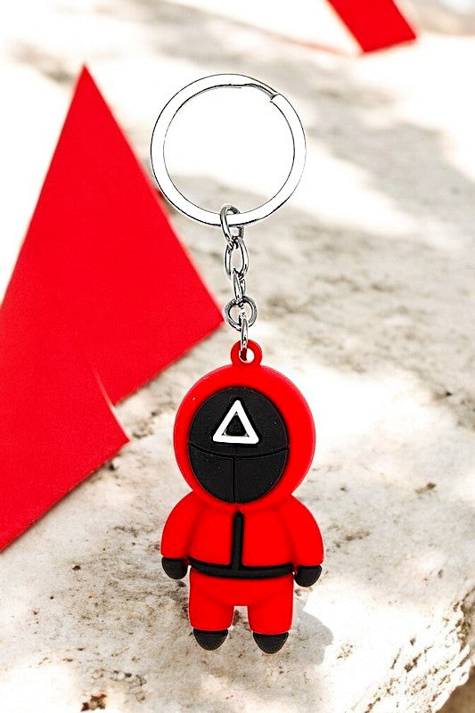 TRIANGLE MASK  MINI PLAYER KEYCHAIN