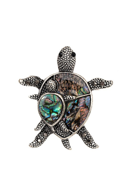 Turtle Fashion Brooch