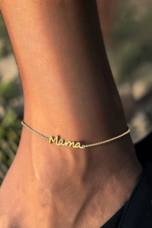 MAMA CHARM DAINTY CHAIN ANKLET