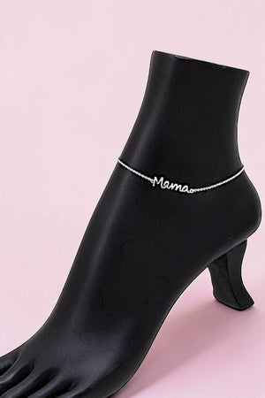 MAMA CHARM DAINTY CHAIN ANKLET