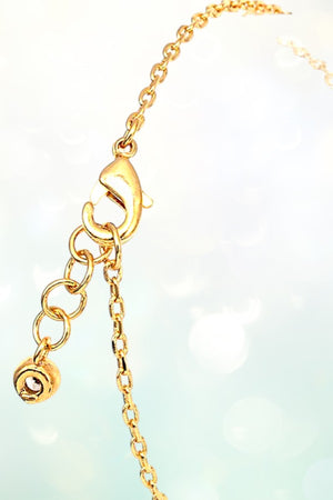 CZ STONE PAVE MAMA LINK CHAIN BRACELET