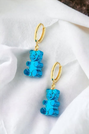 Teddy Hoop Link Earring