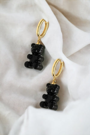 Teddy Hoop Link Earring