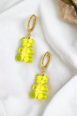 Teddy Hoop Link Earring