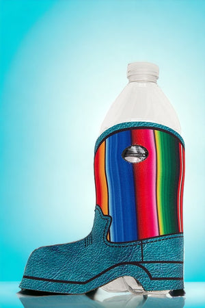 Serape Print Boot Style Drink Sleeve